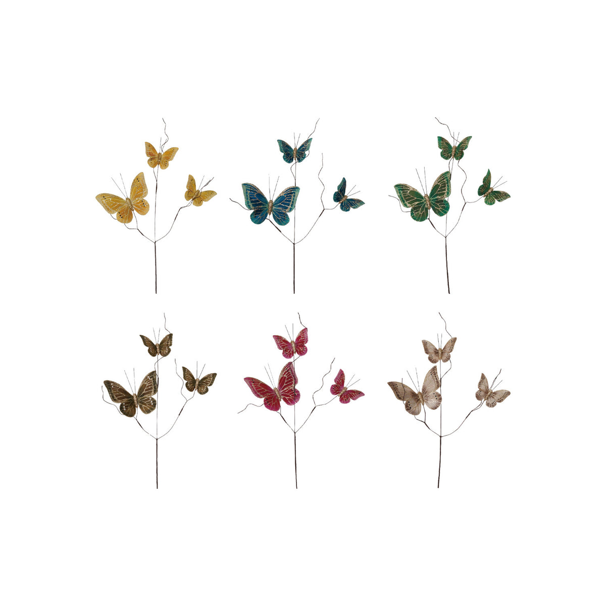 Feather Butterfly Spray