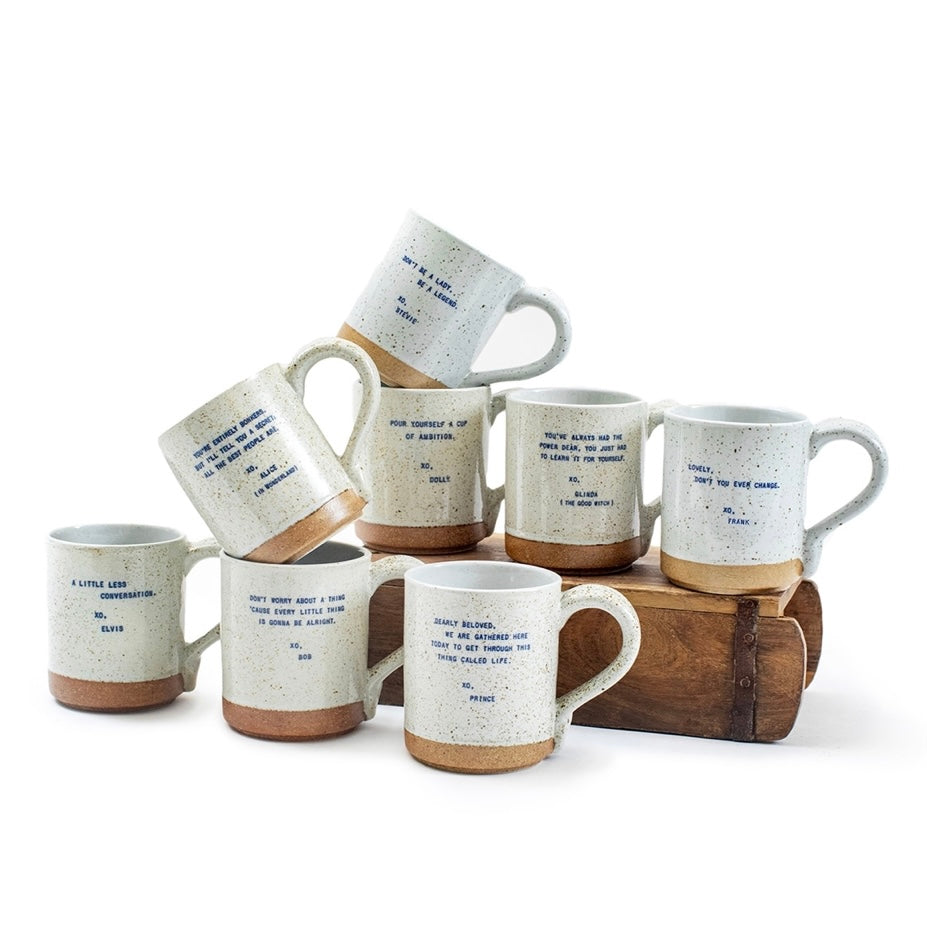 XO Ceramic Mugs - Singer 1.0 Edition